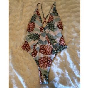 Zaful Pineapple Bikini